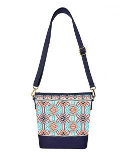 Mini Bag Dai Brocade with Colorful Pattern